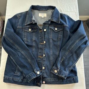 Time and Tru Blue Denim Jacket